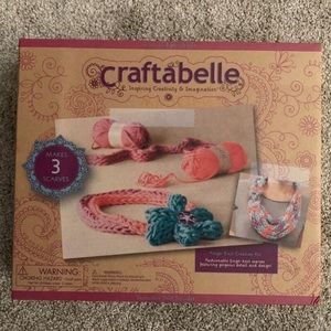 Craftabelle Scarf Finger Knit Kit